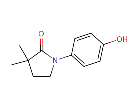 1-(4-hydroxy-phenyl)-3,3-dimethyl-pyrrolidin-2-one