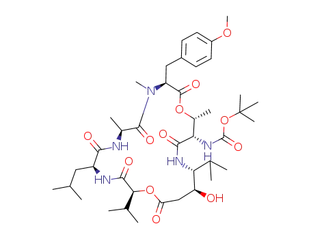 C<sub>41</sub>H<sub>65</sub>N<sub>5</sub>O<sub>12</sub>