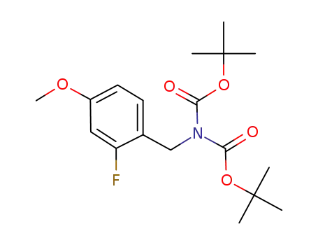 N,N-DI-T-BOC-(2-FLUORO-4-METHOXYPHENYL)메타민