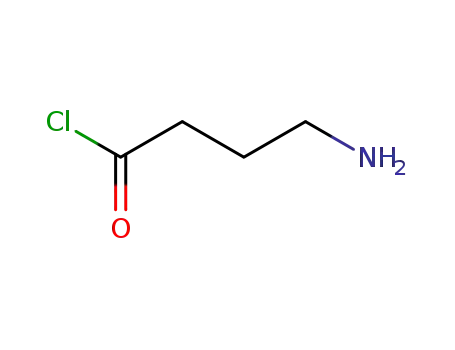 Molecular Structure of 63095-61-4 (Butanoyl chloride, 4-amino-)