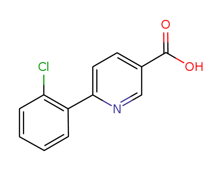 Molecular Structure of 505082-72-4 (4-(2-Chlorophenyl)benzoic acid)