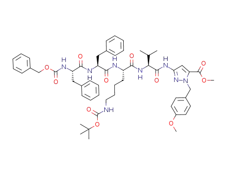 C<sub>55</sub>H<sub>68</sub>N<sub>8</sub>O<sub>11</sub>