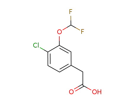 (4-chloro-3-difluoromethoxy-phenyl)-acetic acid