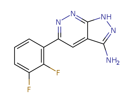 1H-Pyrazolo[3,4-c]pyridazin-3-amine, 5-(2,3-difluorophenyl)-