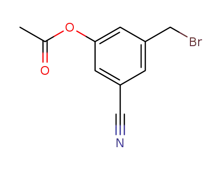 3-(bromomethyl)-5-cyanophenyl acetate