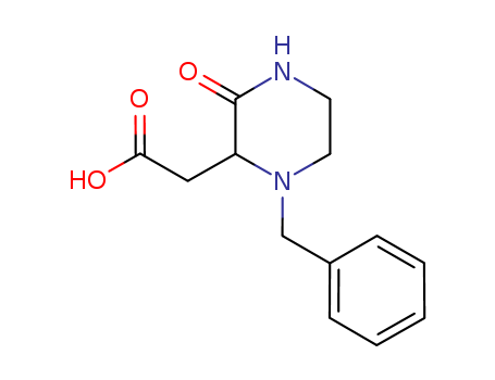 (1-benzyl-3-oxo-2-piperazinyl)acetic acid(SALTDATA: FREE)