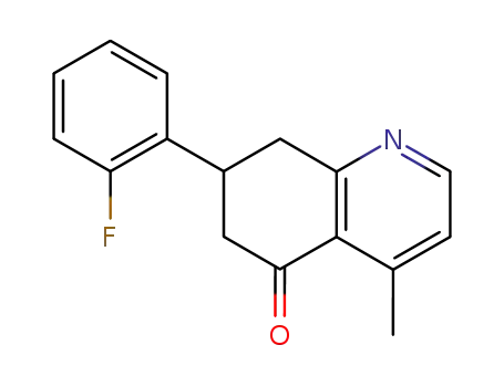 7-(2-fluorophenyl)-4-methyl-5,6,7,8-tetrahydroquinolin-5-one