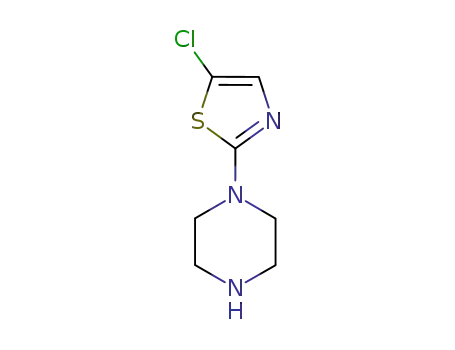 Molecular Structure of 223514-52-1 (1-(5-Chloro-thiazol-2-yl)-piperazine)