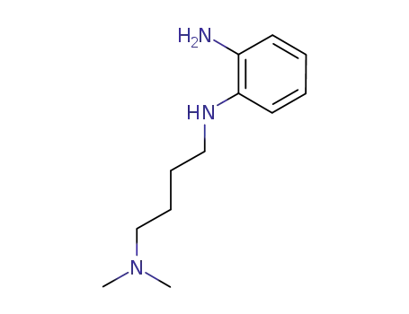 Molecular Structure of 600725-11-9 (1,2-Benzenediamine, N-[4-(dimethylamino)butyl]-)