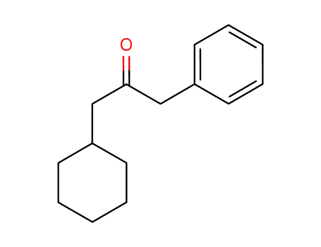 Molecular Structure of 125947-31-1 (1-cyclohexyl-3-phenyl-2-propanone)