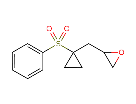 2-(1-benzenesulphonylcyclopropylmethyl)oxirane