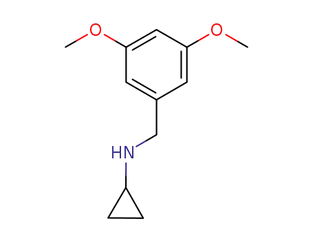 N-[(3,5-dimethoxyphenyl)methyl]cyclopropanamine