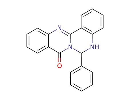 8H-Quinazolino[4,3-b]quinazolin-8-one, 5,6-dihydro-6-phenyl-