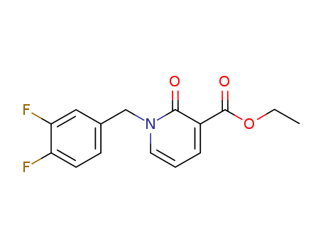 Ethyl 1-(3,4-difluorobenzyl)-2-oxo-1,2-dihydropyridine-3-carboxylate