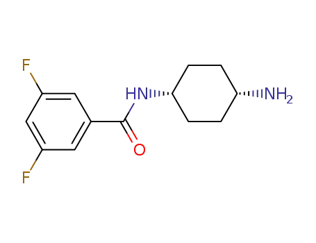 벤즈아미드, N-(시스-4-아미노시클로헥실)-3,5-디플루오로-(9CI)