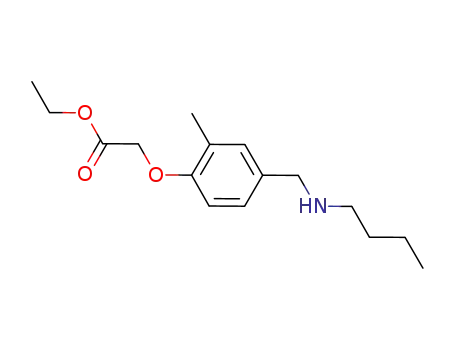 ethyl {4-[(butylamino)methyl]-2-methylphenoxy}acetate