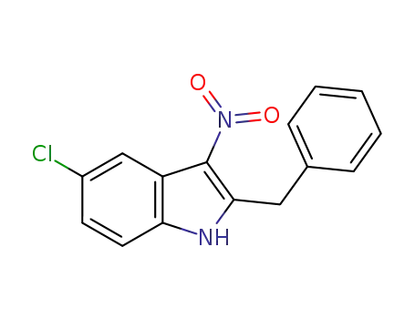 2-benzyl-5-chloro-3-nitro-1H-indole