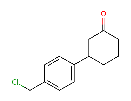 3-(4-chloromethylphenyl)cyclohexanone