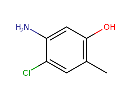 5-Amino-4-chloro-2-methylphenol cas  110102-86-8