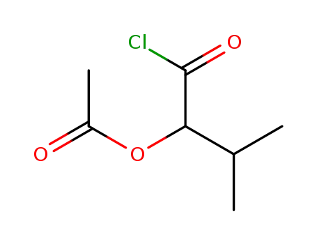 Molecular Structure of 69798-63-6 (α-Acetoxyisobutyryl chloride)