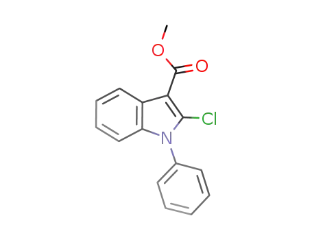 1H-Indole-3-carboxylic acid, 2-chloro-1-phenyl-, methyl ester