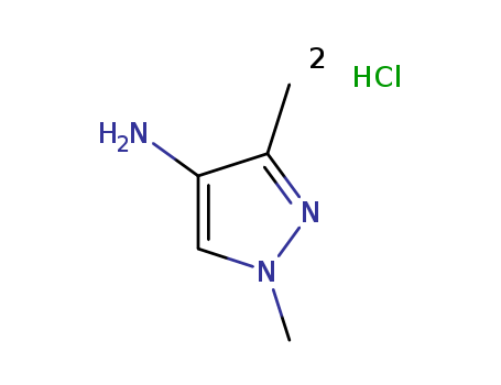 Amino pyrazole bis hydrochloride salt