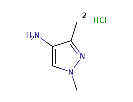 Molecular Structure of 197367-87-6 (AMINO PYRAZOLE DIHYDROCHLORIDE)