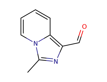 이미다조[1,5-a]피리딘-1-카르복스알데히드, 3-메틸-(9CI)