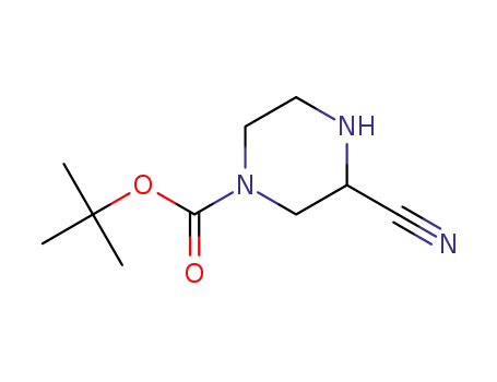 Molecular Structure of 859518-35-7 (4-N-Boc-2-cyanopiperidine)