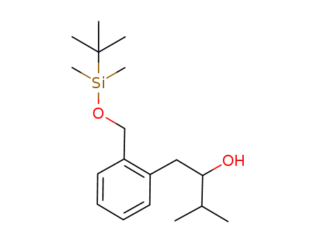 1-[2-((tert-butyldimethylsilanyloxy)methyl)phenyl]-3-methylbutan-2-ol