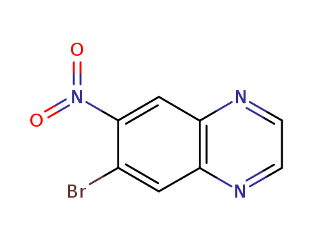 Quinoxaline, 6-bromo-7-nitro-