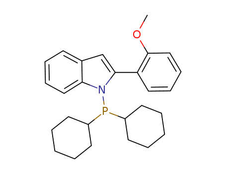 1-(Dicyclohexylphosphino)-2-(2-methoxyphenyl)-1H-indole, min. 98% NPCy o-Andole-Phos