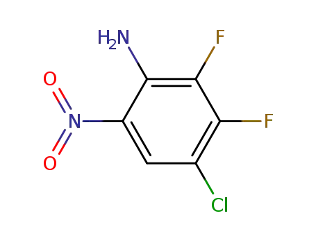 4-클로로-2,3-디플루오로-6-니트로아닐린