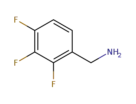 Molecular Structure of 235088-67-2 (2,3,4-TRIFLUOROBENZYLAMINE)