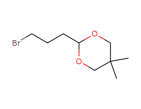 Molecular Structure of 108808-09-9 (2-(3-BROMOPROPYL)-5,5-DIMETHYL-1,3-DIOXANE)