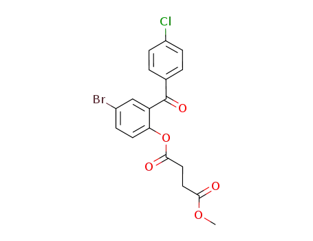C<sub>18</sub>H<sub>14</sub>BrClO<sub>5</sub>