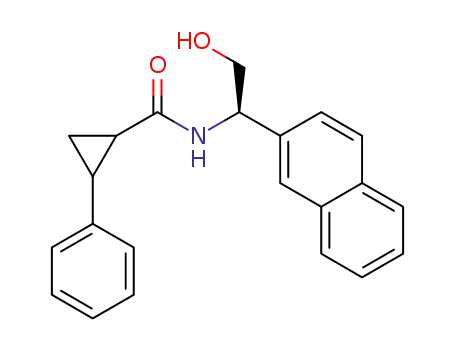 (R)-2-phenyl-cyclopropanecarboxylic acid(2-hydroxy-1-naphthalen-2-yl-ethyl)-amide