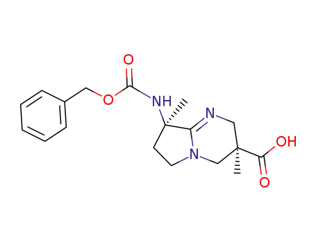(3S,7S)-7-benzyloxycarbonylamino-3-carboxy-3,7-dimethyl-1,5-diazabicyclo[4.3.0]non-5-ene