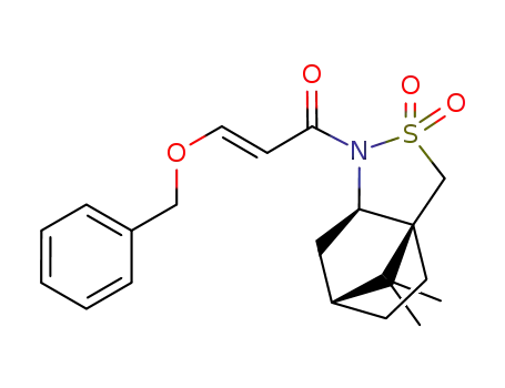 N-((E)-3-benzyloxypropenoyl)-(1S)-camphorsultam