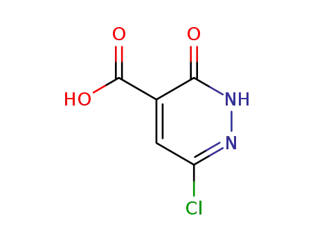 6-Chloro-3-hydroxypyridazine-4-carboxylic acid