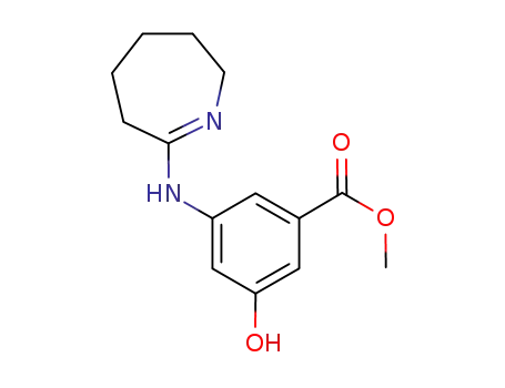 methyl 3-hydroxy-5-(3,4,5,6-tetrahydro-2H-azepin-7-ylamino)benzoate