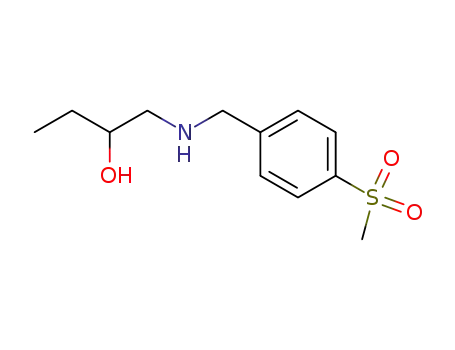 2-Butanol, 1-[[[4-(methylsulfonyl)phenyl]methyl]amino]-