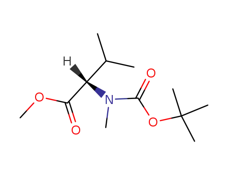 Methyl n-(tert-butoxycarbonyl)-n-methylvalinate