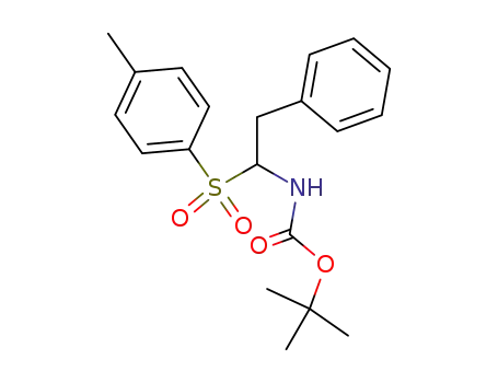 Carbamic acid, [1-[(4-methylphenyl)sulfonyl]-2-phenylethyl]-,
1,1-dimethylethyl ester