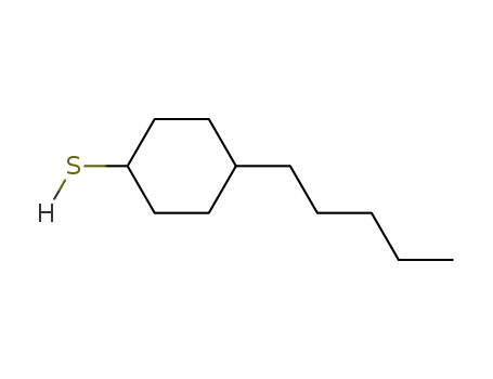 Molecular Structure of 631897-79-5 (Cyclohexanethiol, 4-pentyl-)