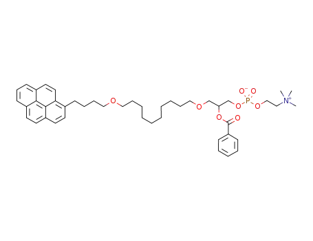1-O-{-10-[4-(pyrene-1-yl)-butoxy]-decyl}-2-O-benzoyl-rac-glycero-3-phosphocholine