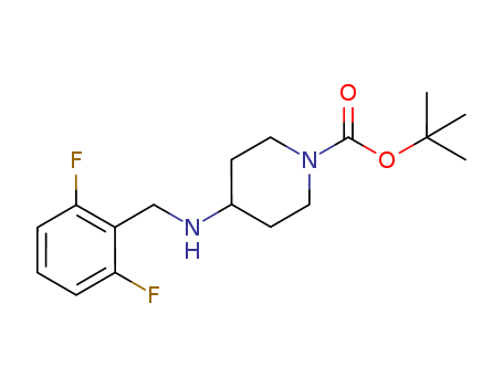 tert-Butyl 4-(2,6-difluorobenzylamino)piperidine-1-carboxylate