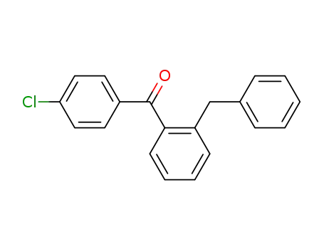 Molecular Structure of 18793-94-7 ((2-benzylphenyl)(4-chlorophenyl)methanone)