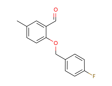 Benzaldehyde, 2-[(4-fluorophenyl)methoxy]-5-methyl-