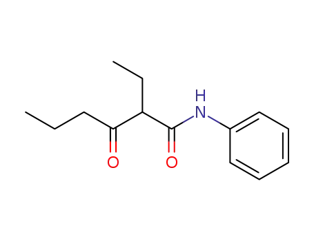 2-Ethyl-3-oxo-n-phenylhexanamide